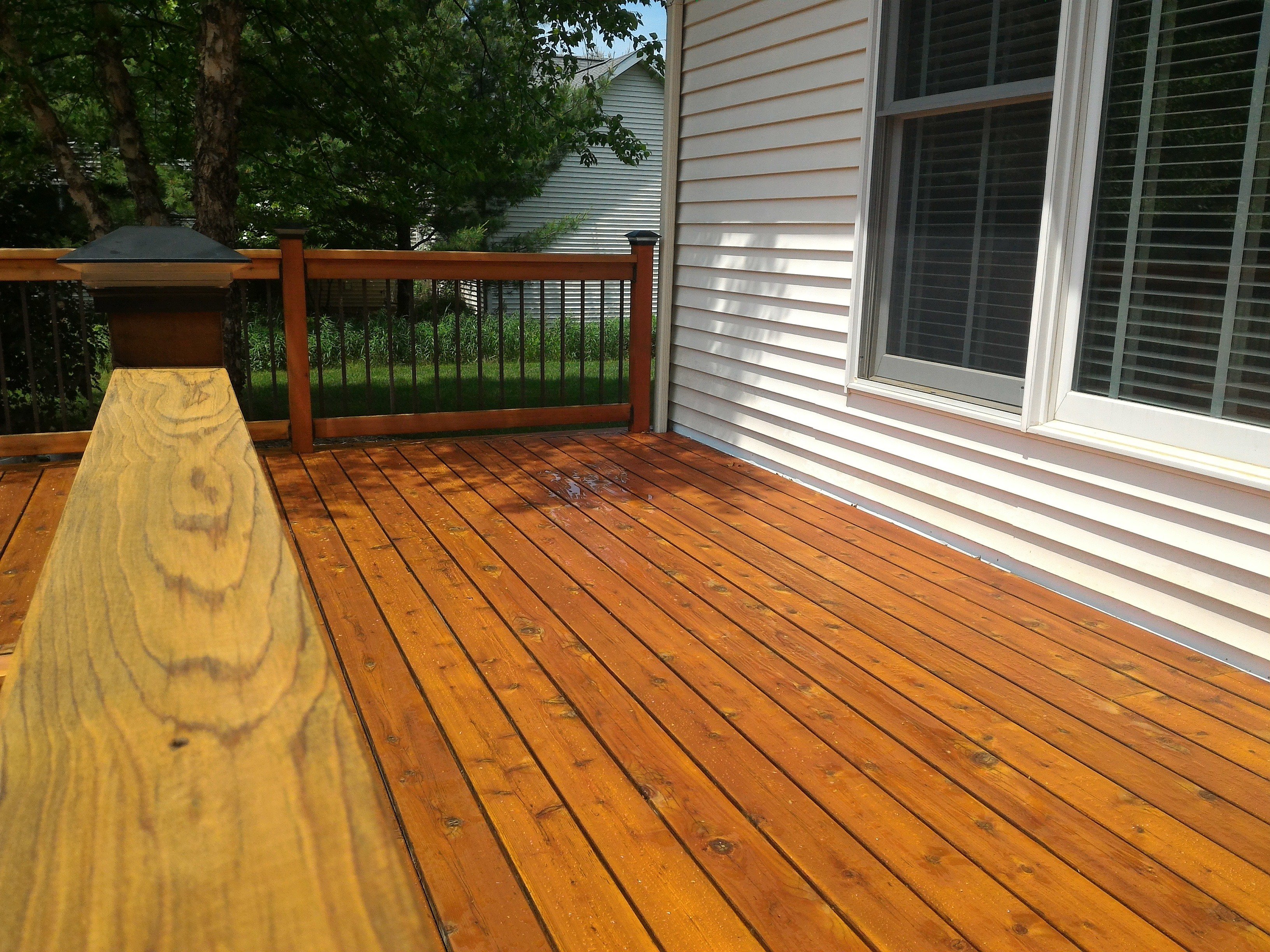 texas corners cedar deck 