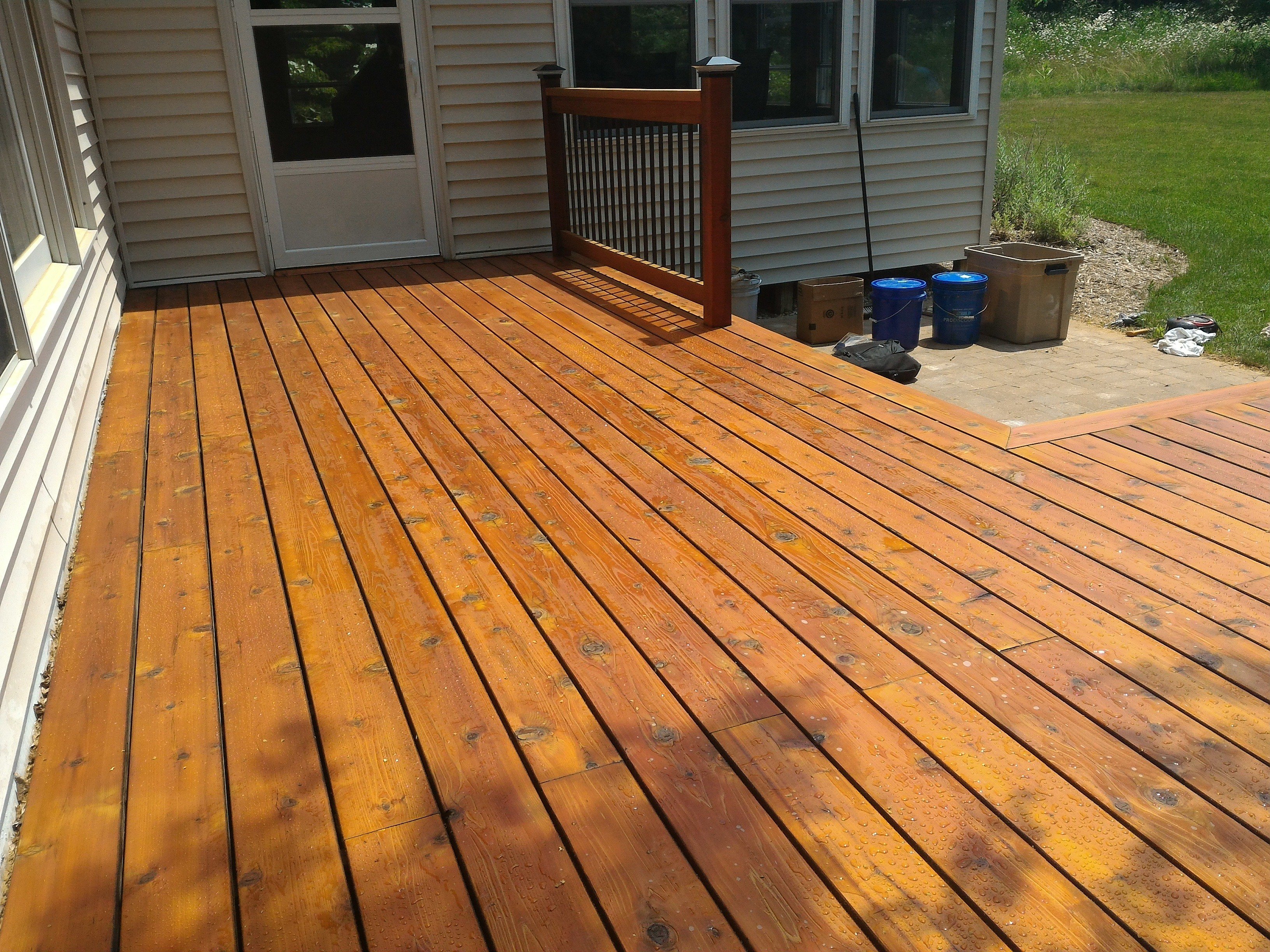 texas corners cedar deck 