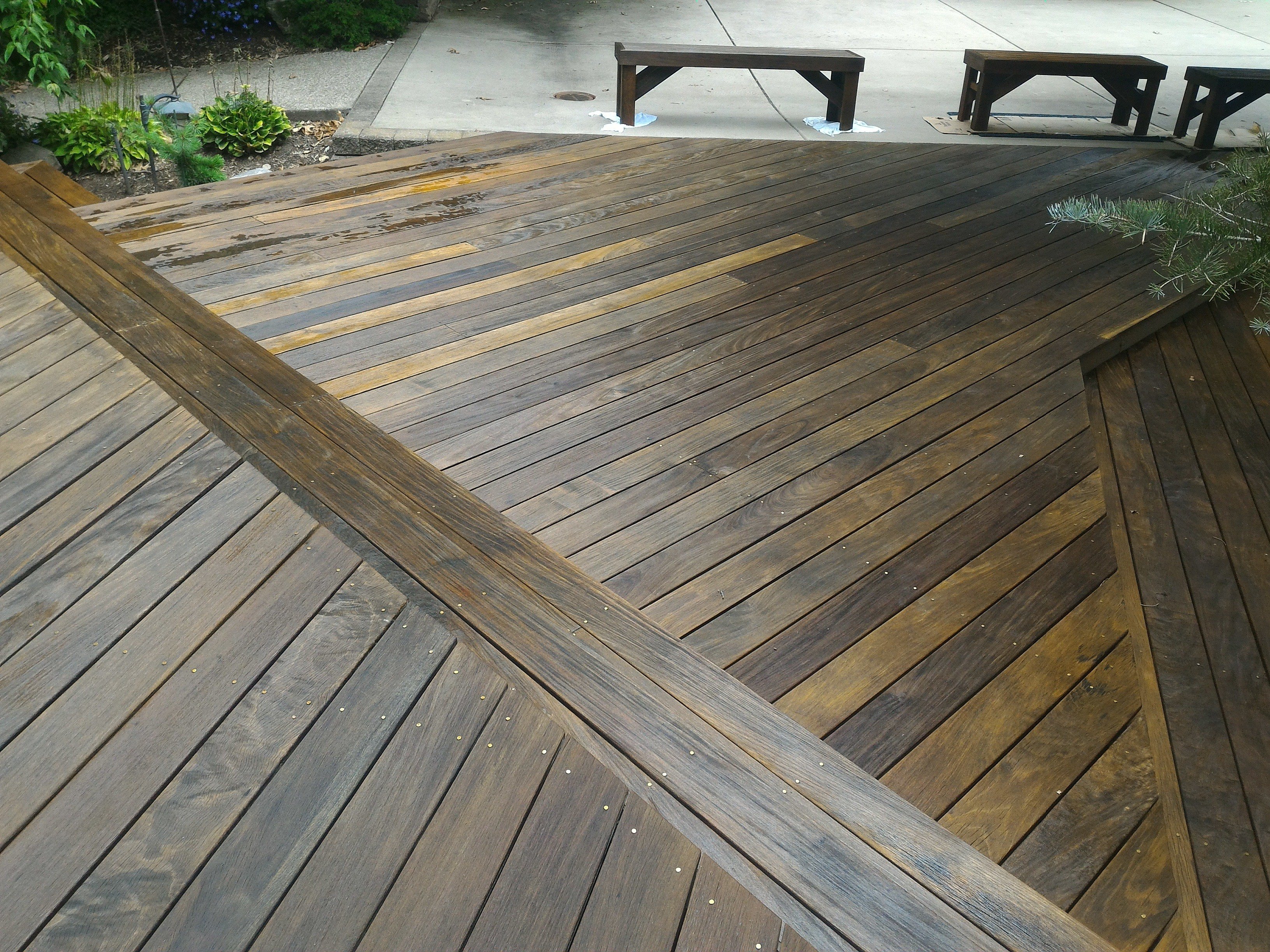 teak deck floor